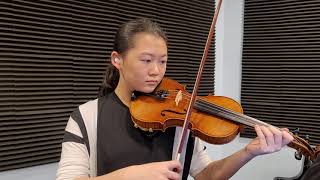 Jessica plays Mozart Concerto 3 first movement