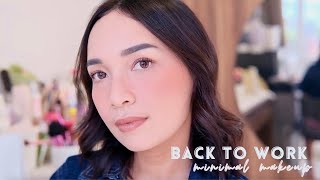 back to work make up | everyday minimal makeup | fransiska stefani