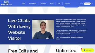Have Live Chats With Every Website Visitor That Lands on Your Inspector Website