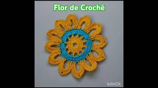 #Crochê Flor de Crochê