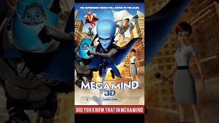 DID YOU KNOW THAT IN MEGAMIND #shorts #megamind #dreamworks #ytshort