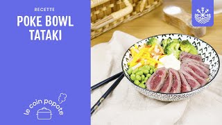 Poke bowl tataki