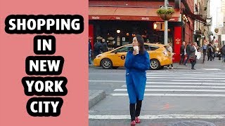 Shopping in New York City