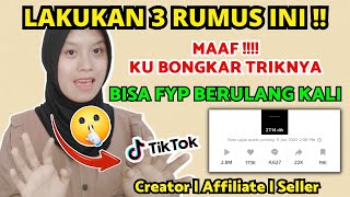 WOW! 3 TRIK AMPUH YANG LANGSUNG BIKIN VIDEO FYP DITIKTOK! - QUEEN TUTORIALKU