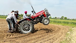 सरदार जी का ट्रैक्टर खड़ा हो गया कल्टीवेटर लगा कर | cultivator | tiller | Harrow