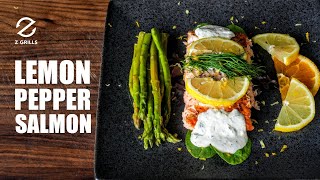 Tommy's Lemon Pepper Smoked Salmon [Quick and Easy Recipe] ｜Z Grills