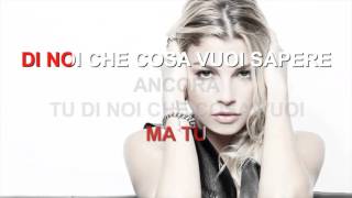 Emma Marrone   Io di te non ho paura   Karaoke con testo