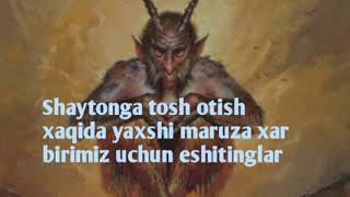 "SHAYTONGA TOSH OTISH" ABDULLOX DOMLA