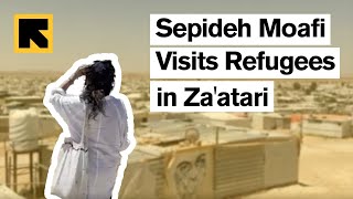 Sepideh Moafi Visits Refugees in Za'atari