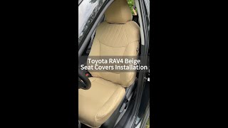 Toyota RAV4 Interior mods // Start Here! How do I install the RAV4 Seat Covers? #follow #usa