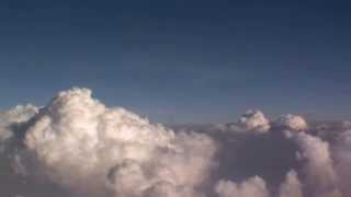 Clouds above Kathmandu in Nepal