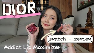 DIOR ADDICT LIP MAXIMIZER | Swatch - Review | MIMI OFFICIAL