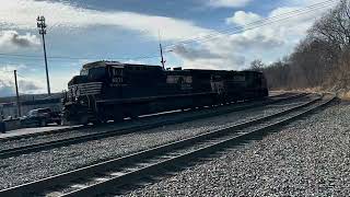 Reading and Northern GP39 and an SD40-2 Ex-Ns and Norfolk Southern at Taylor yard