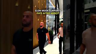 Elon Musk Supports Andrew Tate after arrest #cobra #shorts