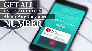 Find All Information of Any Unknown Number || Track Any Unknown Number in Pakistan and India