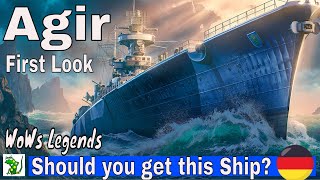 Agir - Should you get this Heavy German Cruiser? - WoWs Legends First Look