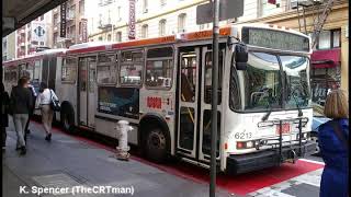 12/10/15 SF Muni 2000 Neoplan AN460 6213 Audio Recording