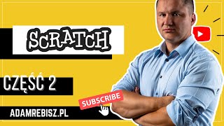 Scratch - programowanie lekcja 2, Adam Rębisz /napisy ukraińskie/