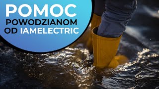 Pomoc dla powodzian iamelectric we współpracy z Sideris oraz Uniwersytet Ekonomiczny we Wrocławiu