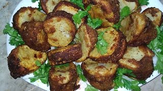 طريقة عمل المبطن الليبي /البطاطا المبطنة/stuffed potatoes😋😋