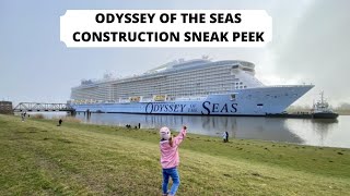 Odyssey of the Seas Construction Sneak Peek | Royal Caribbean's Newest Ship