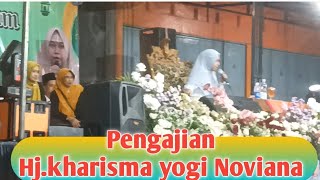 Pengajian Hj.kharisma Yogi Noviana di acara Bersih Desa Margomulyo Blitar 2024