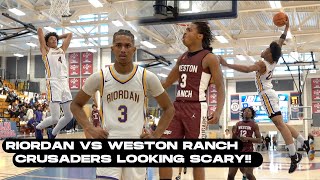 Riordan vs Weston Ranch | Crusaders Looking Scary!! Christian Wise Stock Rising!!