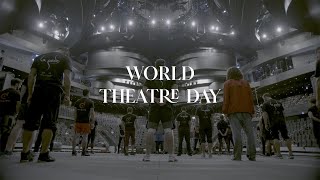 Happy #WorldTheatreDay from La Perle by Dragone!