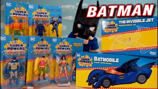 Batman HUGE Super Powers 1980's cartoon UNBOXING! Figures & Vehicles!