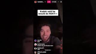 Kodak & Drunk Adin stream would be some else 😂 #adinross #kodakblack #kick #streamer #foryou #viral