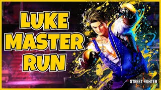 Luke Master Run In SF6: Unstoppable DNA Power