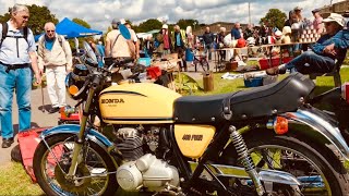 ARDINGLY MOTORCYCLE Autojumble & Classic Bike Show MAD DOGS and Englishmen Go Out in the MIDDAY SUN