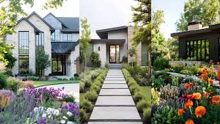 +80 MODERN FRONT YARD LANDSCAPING IDEAS 2024 - AMAZING GARDEN FRONT YARD DESIGN IDEAS 2024🌼