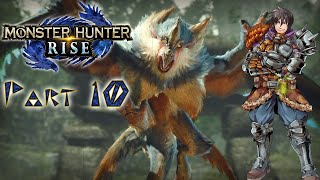 Monster Hunter Rise | Playthrough Part 10 | MONKEH!