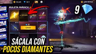 CÓMO SACAR LA ANIMACIÓN AL FILO DE LA TORMENTA CON SOLO 9 DIAMANTES 💎 CÓMO SACAR LA RULETA MÁGICA 🔥