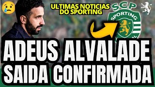 🟢⚪ ÚLTIMA HORA! ACABOU DE CONFIRMAR! TRISTE NOTICIA EM ALVALADE! NOTICIAS SPORTING CLUBE PORTUGAL