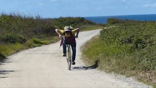 En vélo à  l'île d'Yeu