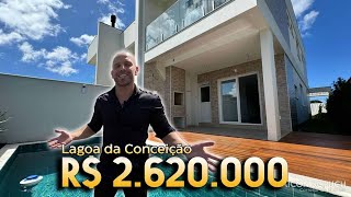 CASA COM 3 SUÍTES NA LAGOA DA CONCEIÇÃO, FLORIANÓPOLIS/SC