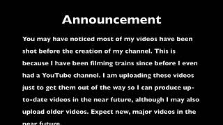 Announcement