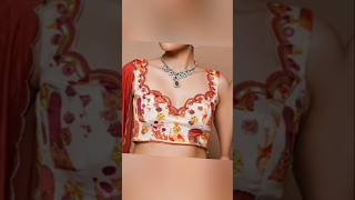 Latest New Viral Blouse Front And Back Neck Designs For Indian Girls #Newblouse #fancyblousedesigns