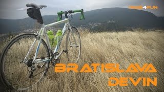 Bratislava - Devin (grey roadbike)