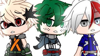 3 of the hardest things so say... || Sad Bakugo? Sad Todoroki? Sad Deku? || MHA || Gacha Club