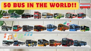 50 Bus, 50 Countries: A Journey Through Global Transportation | Education Channel | Wikidspedia