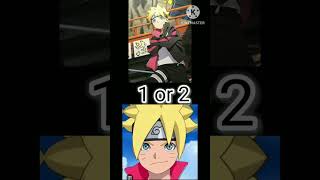 1 or 2 which one is best boruto time skip or boruto cosplay