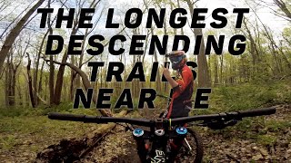 The longest descending trails near me