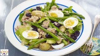 Asparagus and tuna salad