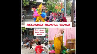 Nonton iring-iring sama keluarga | bersih-bersih rumah #dailyvlog #keseniancirebon #singadangdut