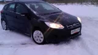 Бешеный Ford focus 3 на снегу!