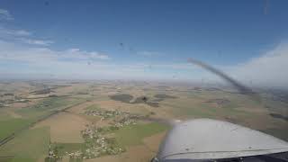 LE VOL DE PERSAN (LFPA) À AMIENS (LFAY) EN TIME LAPSE