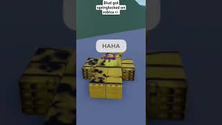 Bro got springlocked in roblox💀 #roblox #fnaf #springlock